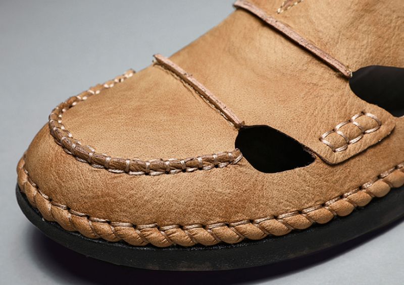 Didier Heren Loafers Casual Schoenen - Kaki