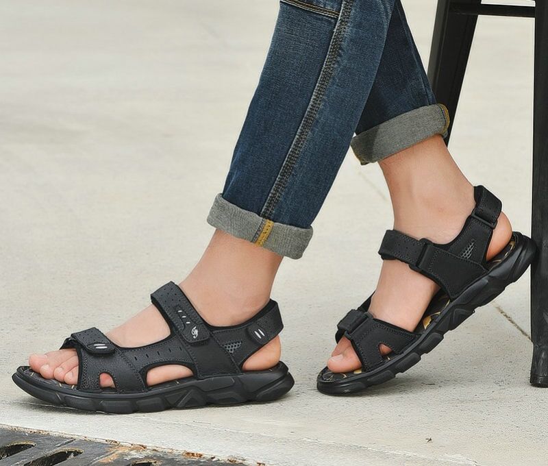 Diego Heren Sandalen - Zwart