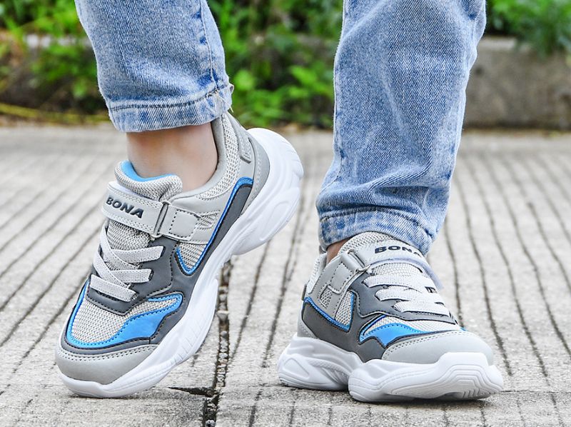 Digi Unisex Kinder Hardloopschoenen - Grijs