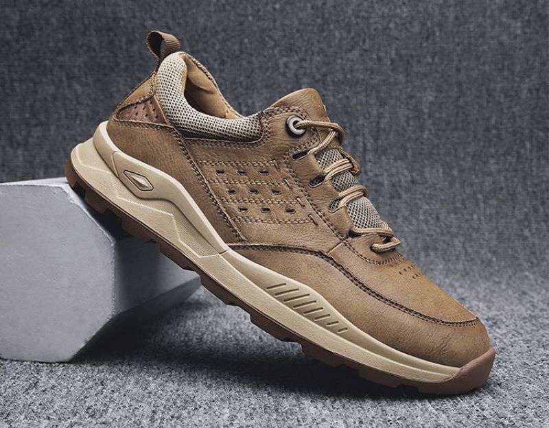Dil Heren Classic Sneakers - Kaki