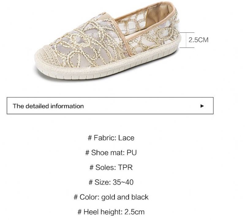 Dilcia Loafers - Goud