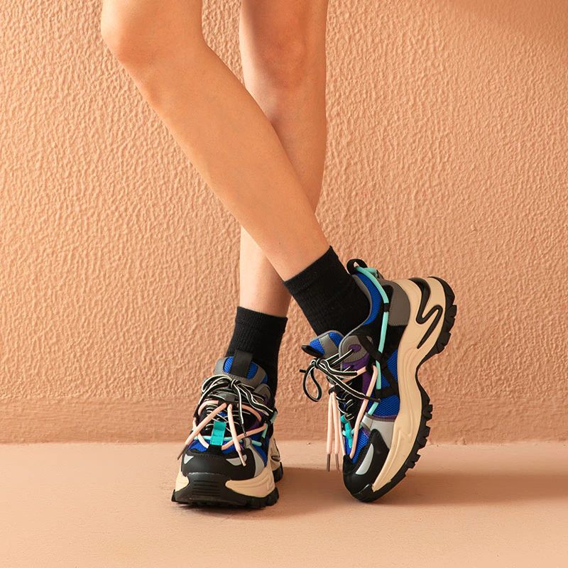 Dillon Dames Sneaker - Zwart