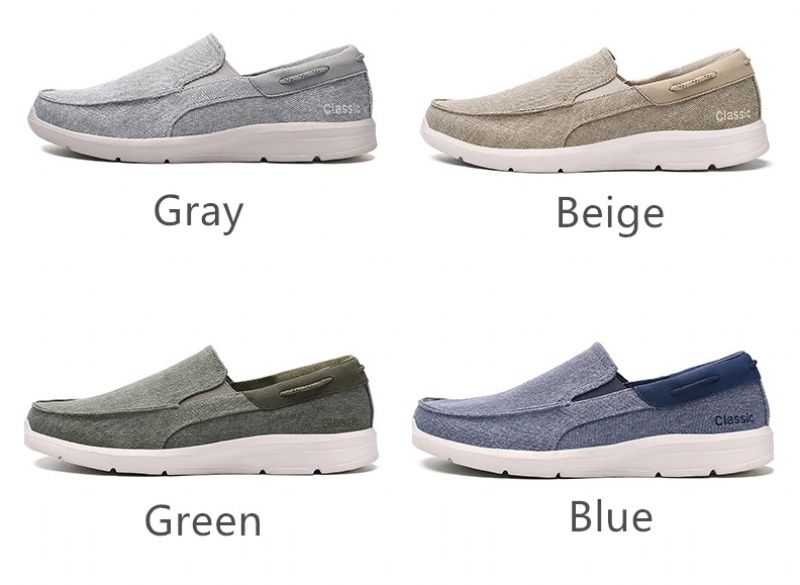 Dimitri Heren Loafers Casual Schoenen - Grijs