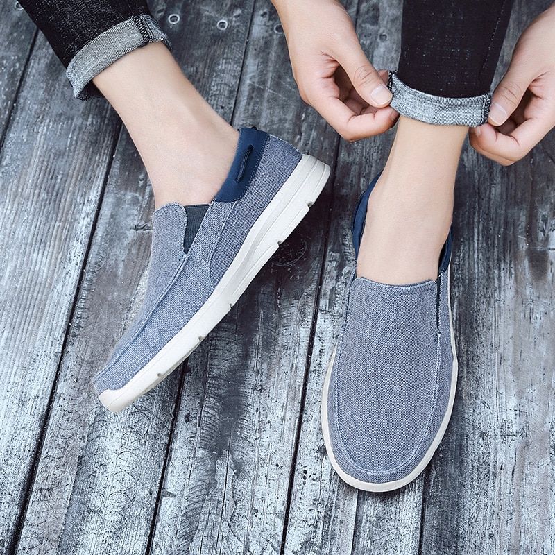 Dimitri Heren Loafers Casual Schoenen - Grijs
