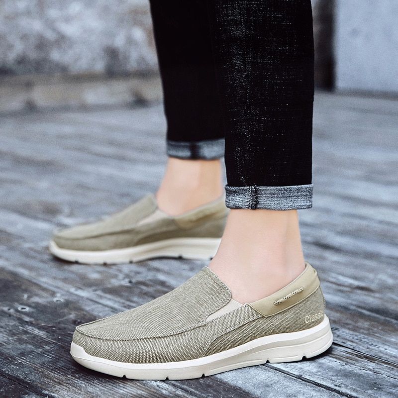 Dimitri Heren Loafers Casual Schoenen - Grijs