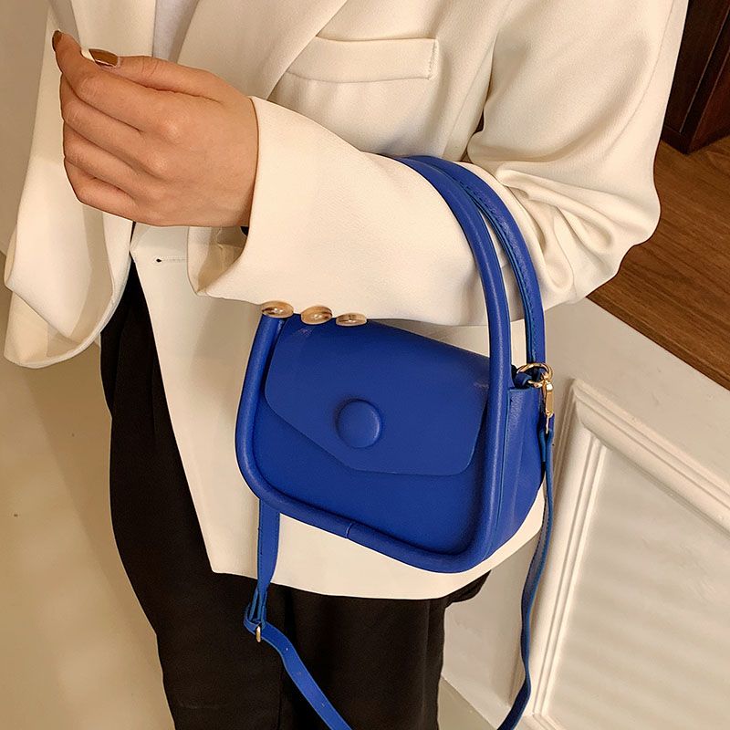 Dimon Dames Mini Leren Handtas - Zwart