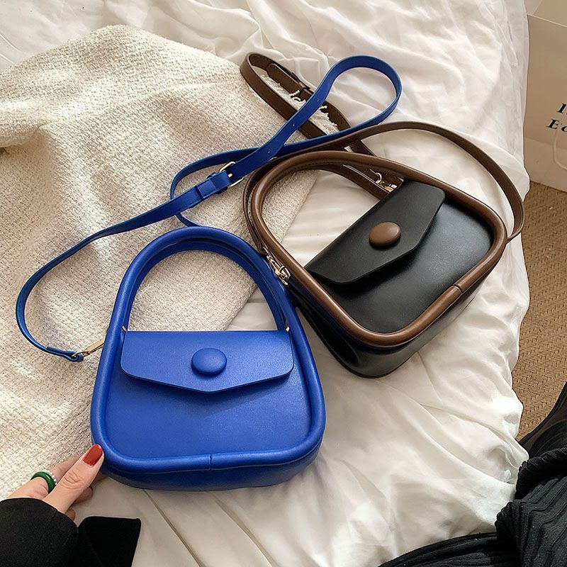 Dimon Dames Mini Leren Handtas - Zwart