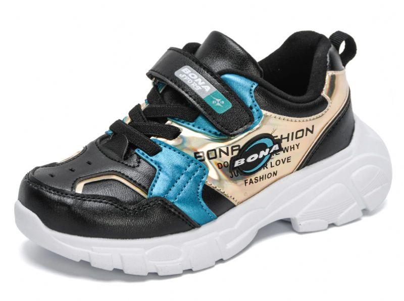 Din Jongens Casual Sneaker - Zwart