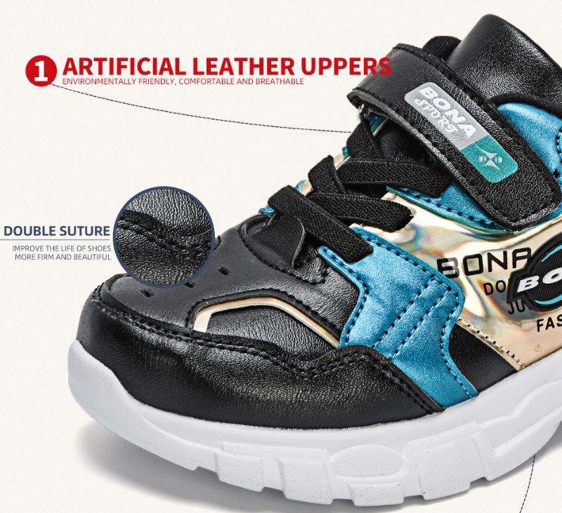 Din Jongens Casual Sneaker - Zwart