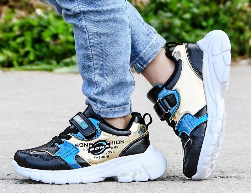 Din Jongens Casual Sneaker - Zwart