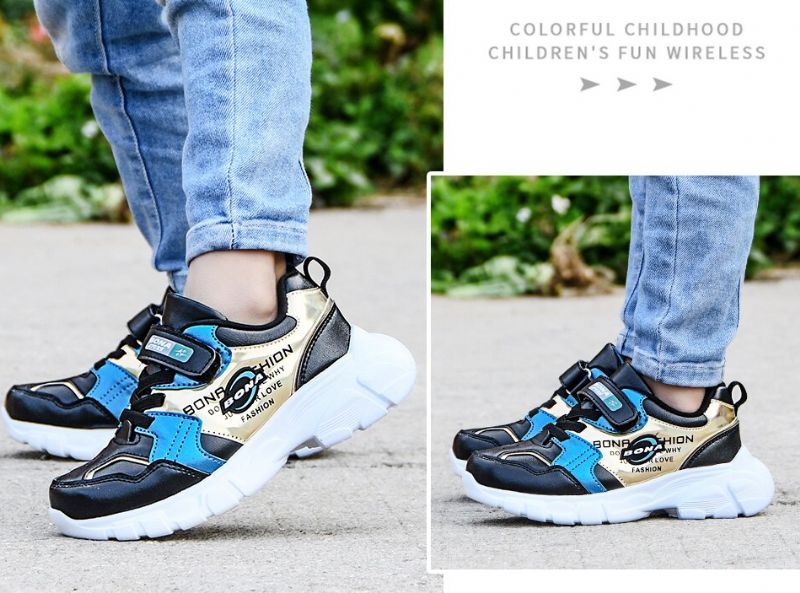 Din Jongens Casual Sneaker - Zwart