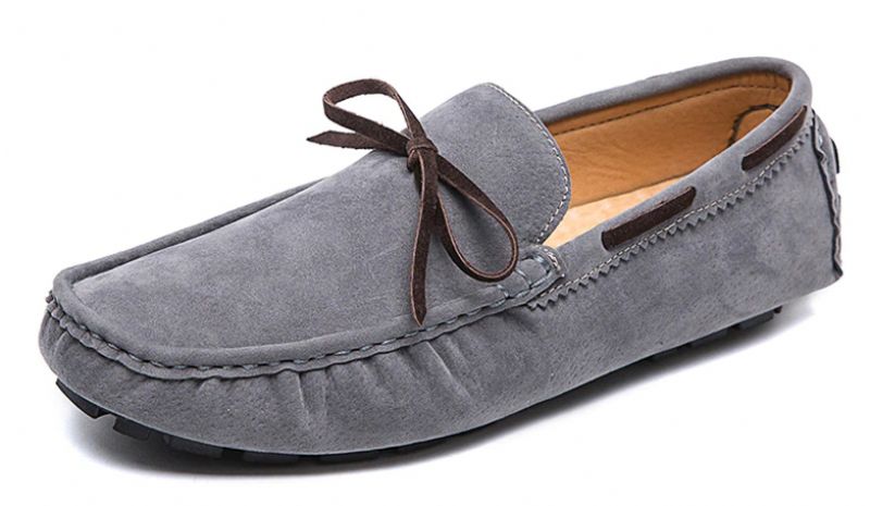 Dingo Heren Loafers Schoenen - Grijs