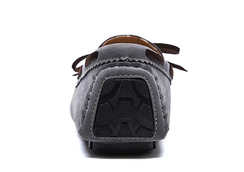 Dingo Heren Loafers Schoenen - Grijs