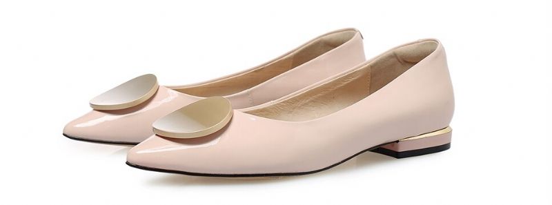 Dinora Dames Platte Schoenen - Lichtblauw