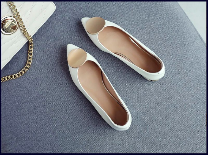 Dinora Dames Platte Schoenen - Lichtblauw