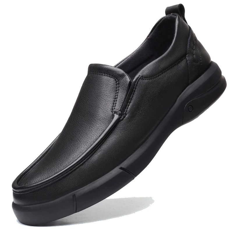 Dipper Heren Loafers Vrijetijdsschoenen - Zwart