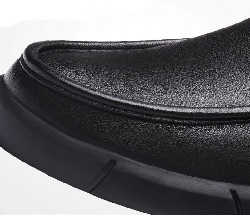 Dipper Heren Loafers Vrijetijdsschoenen - Zwart