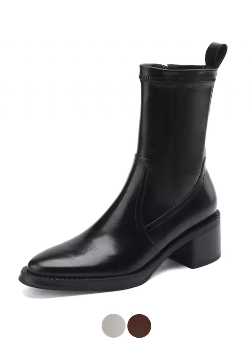 Doly Dames Herfst Mid Calf Laarzen