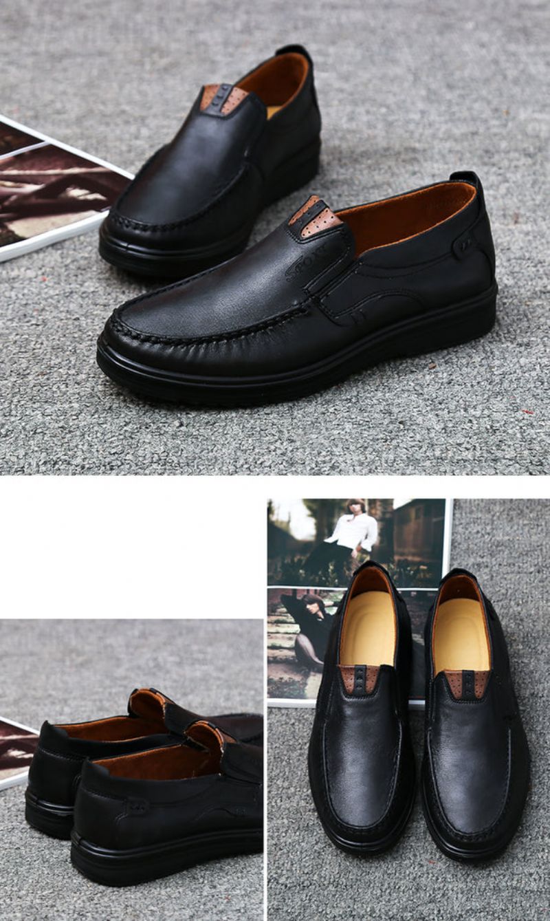 Domingo Heren Loafer Schoenen - Khaki