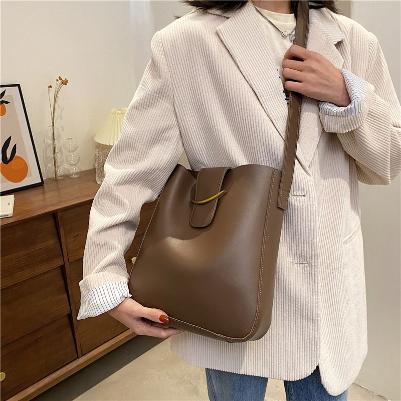 Dominic Dames Luxe Leren Handtas - Zwart