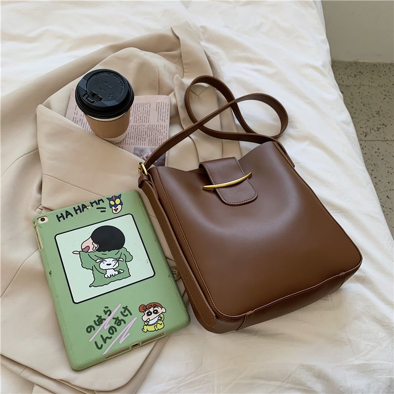 Dominic Dames Luxe Leren Handtas - Zwart