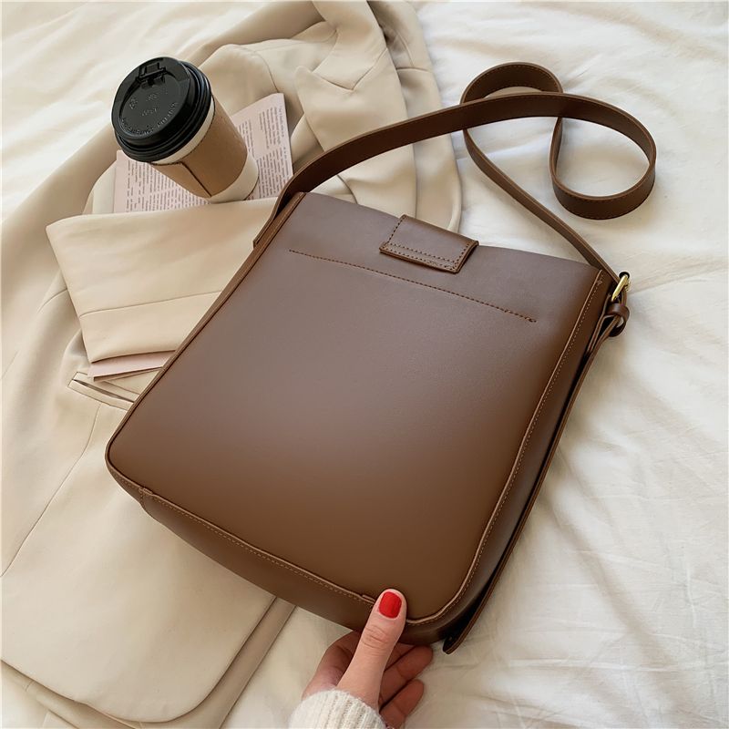 Dominic Dames Luxe Leren Handtas - Zwart