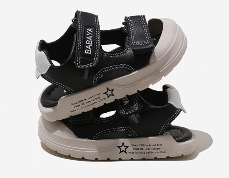 Doncik Unisex Casual Sandaal Voor Kinderen - Zwart