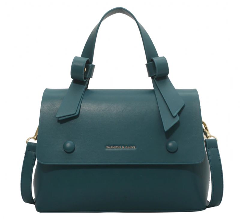 Donoso Dames Luxe Leren Handtas - Blauw