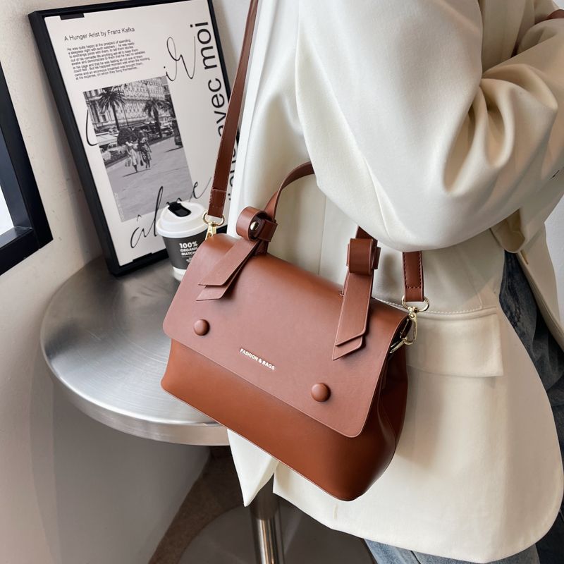 Donoso Dames Luxe Leren Handtas - Blauw