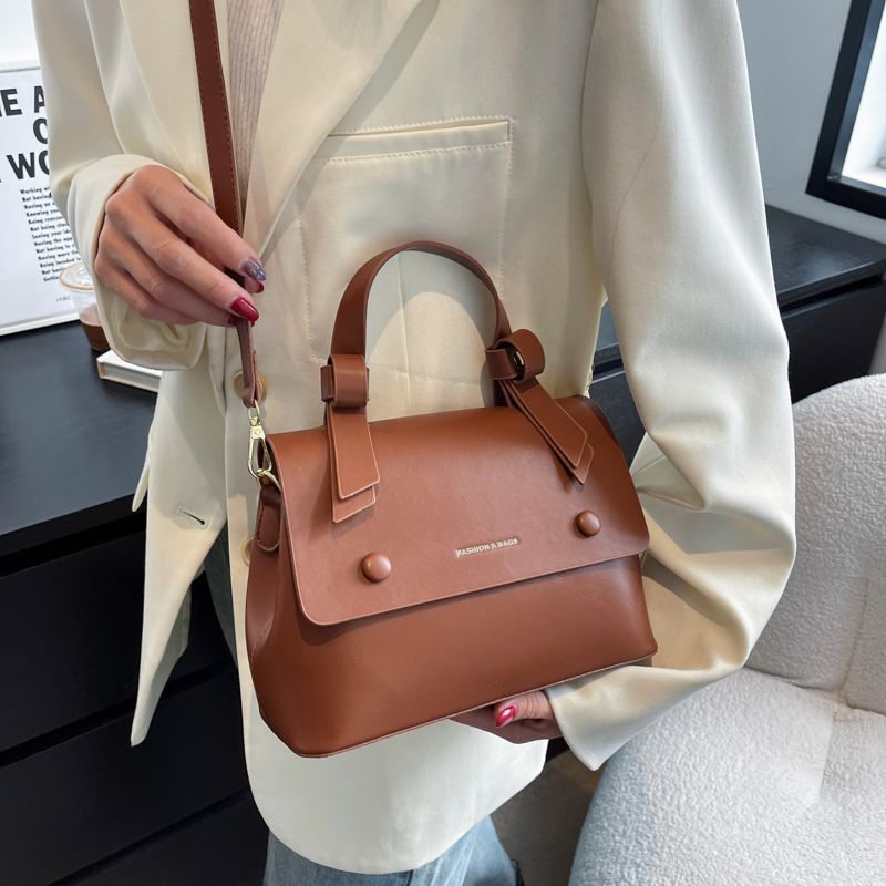 Donoso Dames Luxe Leren Handtas - Blauw