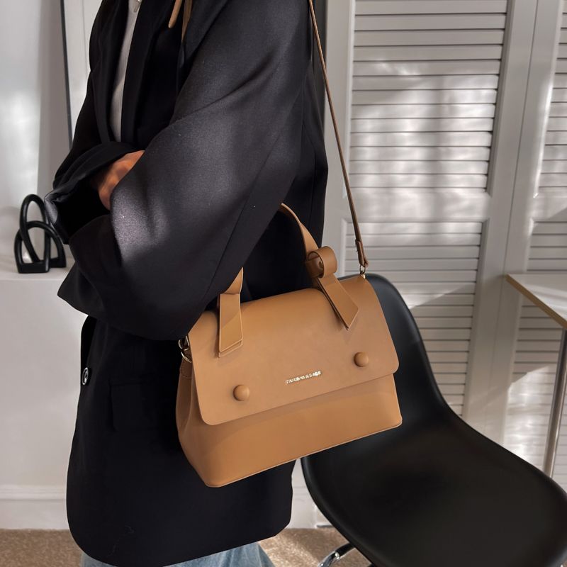 Donoso Dames Luxe Leren Handtas - Blauw