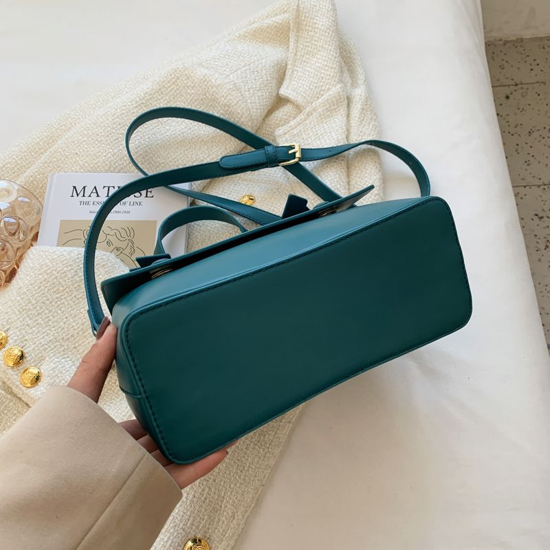 Donoso Dames Luxe Leren Handtas - Blauw