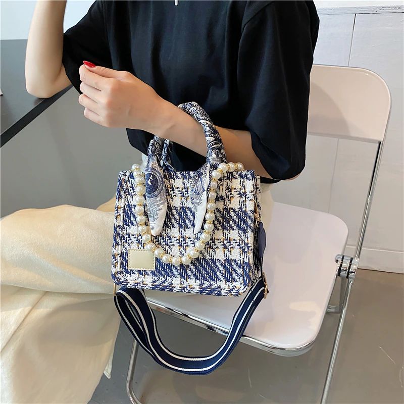 Dooney Dames Designer Crossbody Handtas - Blauw Klein