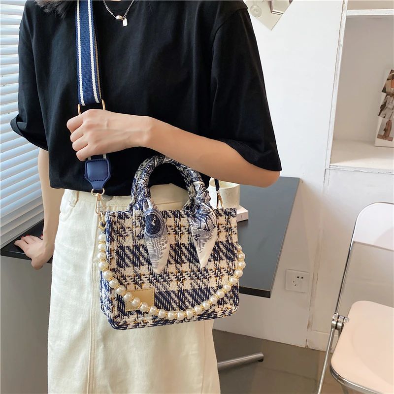 Dooney Dames Designer Crossbody Handtas - Blauw Klein