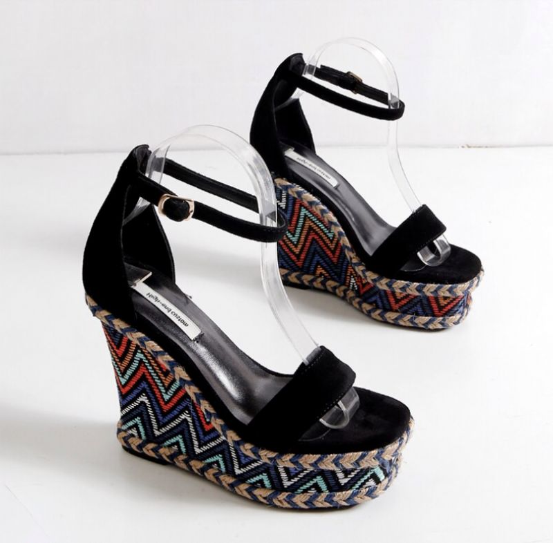Dorian Wedges - Zwart