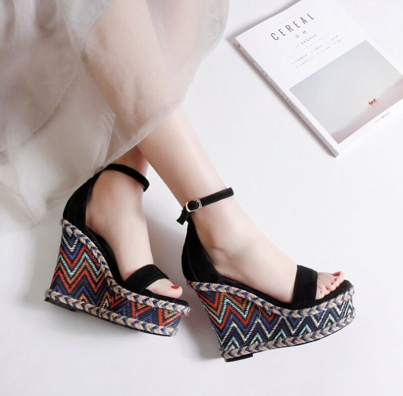 Dorian Wedges - Zwart