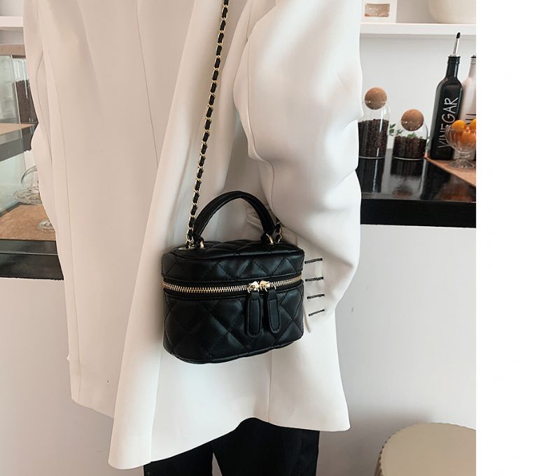 Dory Dames Mini Leren Crossbody Handtas - Groen