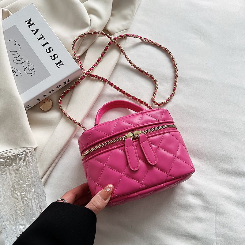 Dory Dames Mini Leren Crossbody Handtas - Groen