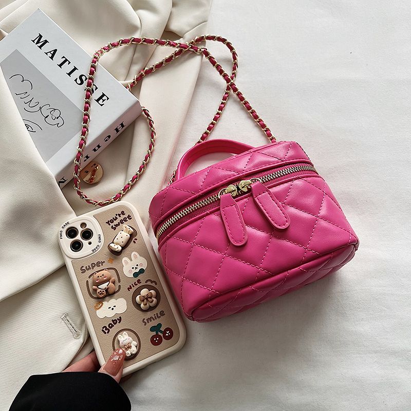 Dory Dames Mini Leren Crossbody Handtas - Groen