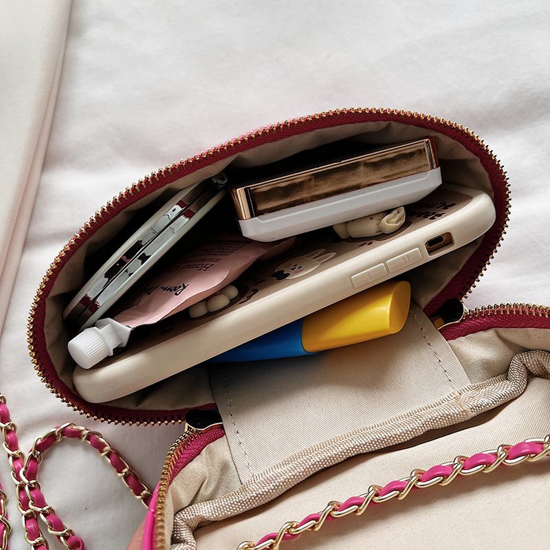 Dory Dames Mini Leren Crossbody Handtas - Groen