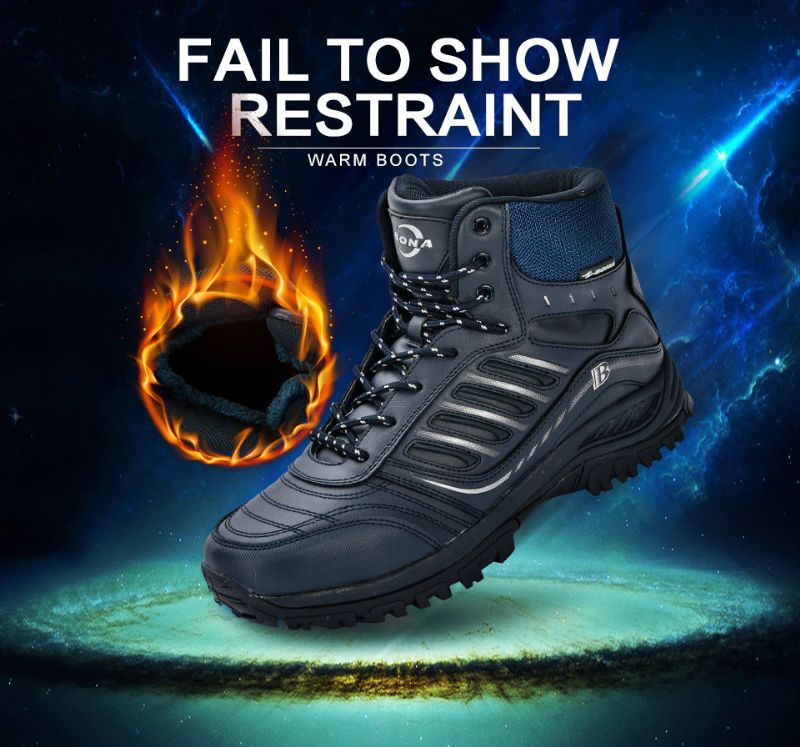 Doug Heren Wandelschoenen - Zwart