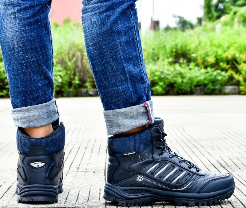 Doug Heren Wandelschoenen - Zwart
