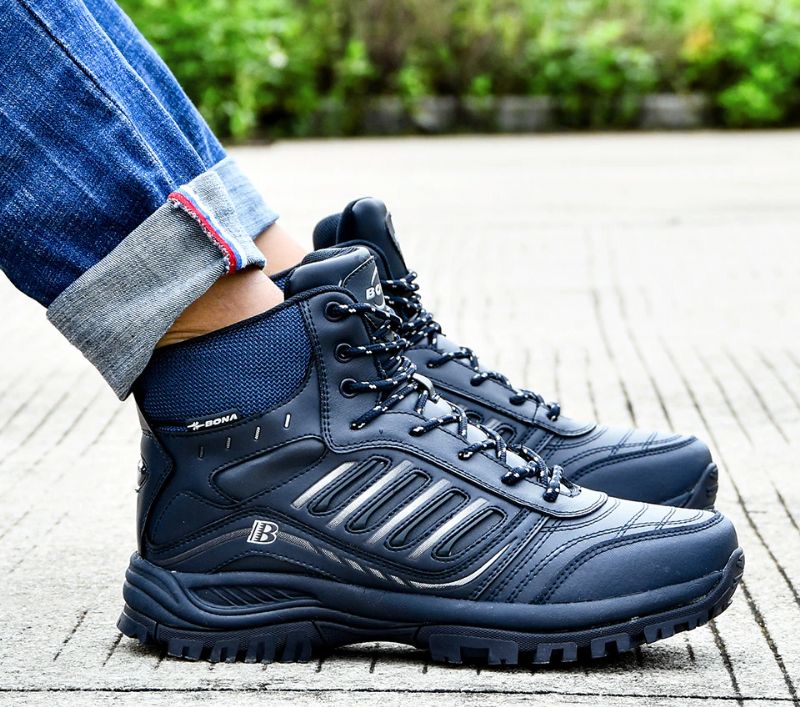 Doug Heren Wandelschoenen - Zwart