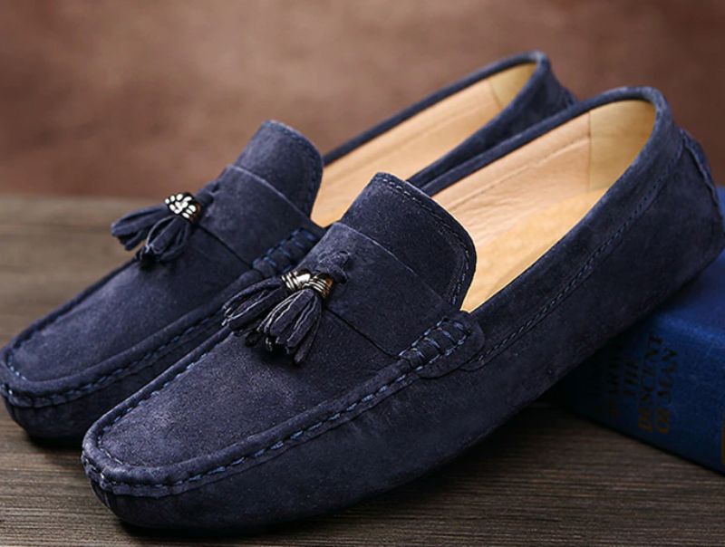 Draco Heren Loafers Schoenen - Grijs