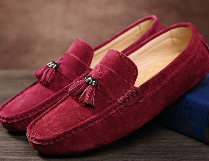 Draco Heren Loafers Schoenen - Grijs
