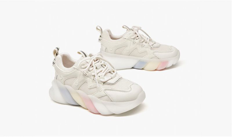 Dreamy Dames Multicolor Sneakers - Beige
