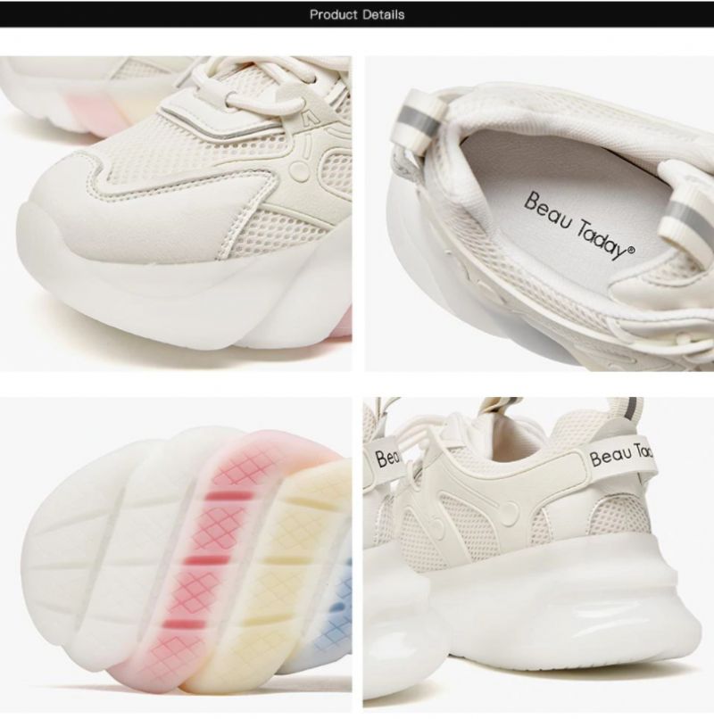 Dreamy Dames Multicolor Sneakers - Beige