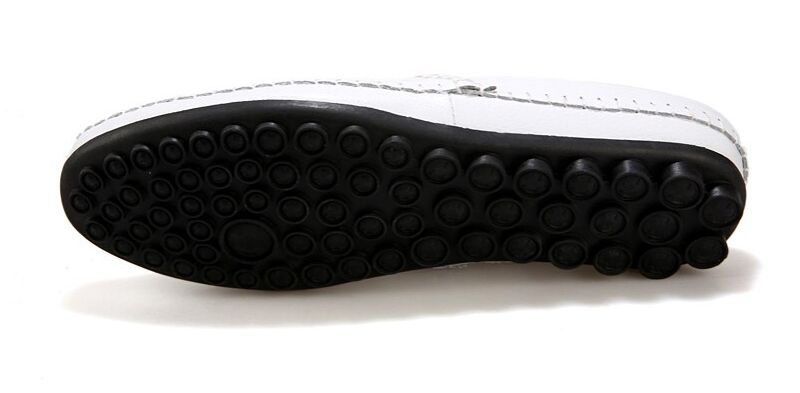 Driss Heren Casual Pantoffels - Wit