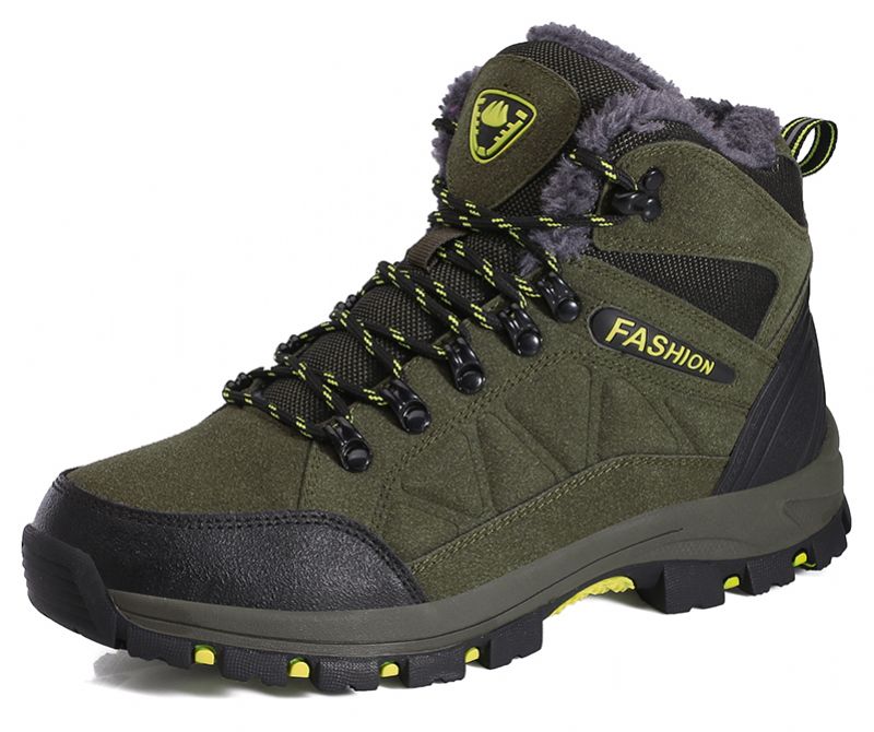 Driss Heren Winter Boots - Groen