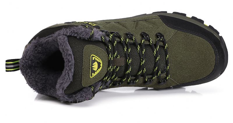 Driss Heren Winter Boots - Groen